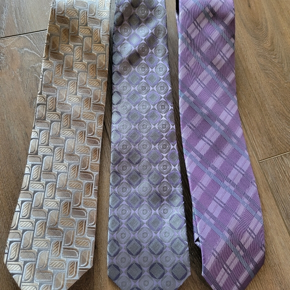 Bundle 3 Dress Ties Like New - Picture 1 of 2